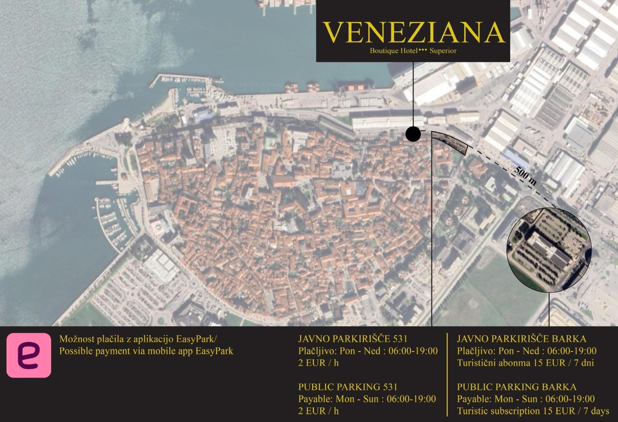 Veneziana Boutique Hotel Superior Koper Exterior photo